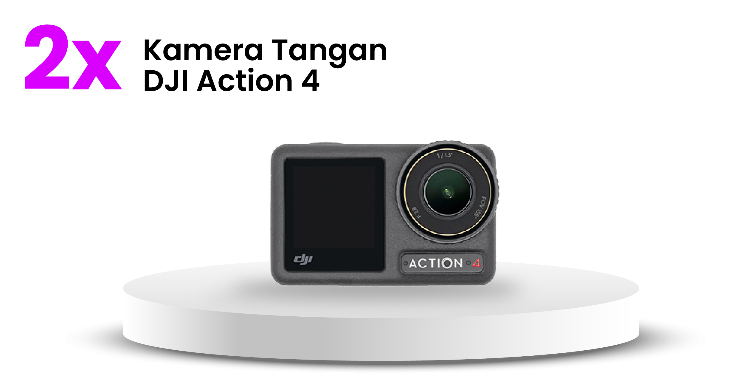 Takaful - Kaotim Signup Prizes DJI Action 4 Handheld Camera