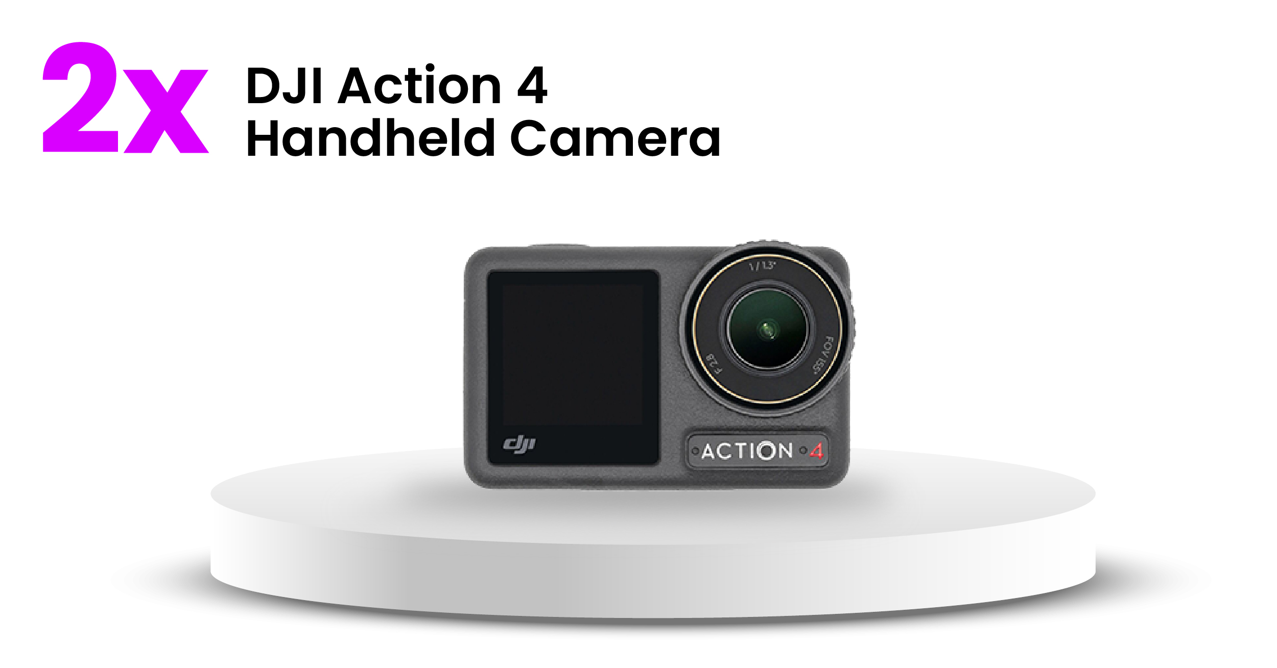 Takaful - Kaotim Signup Prizes DJI Action 4 Handheld Camera