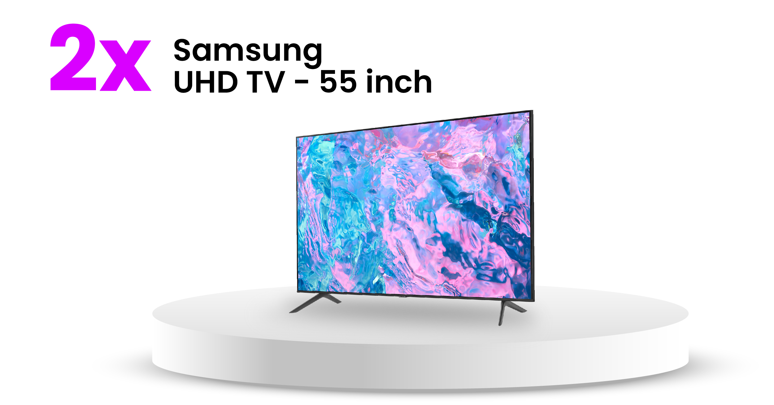 Takaful - Kaotim Signup Prizes Samsung UHD TV 55 inch