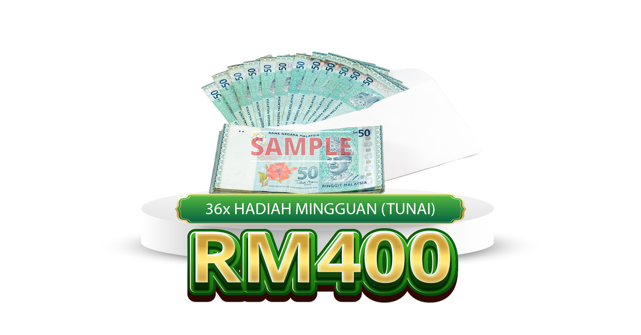 Weekly Prizes RM400